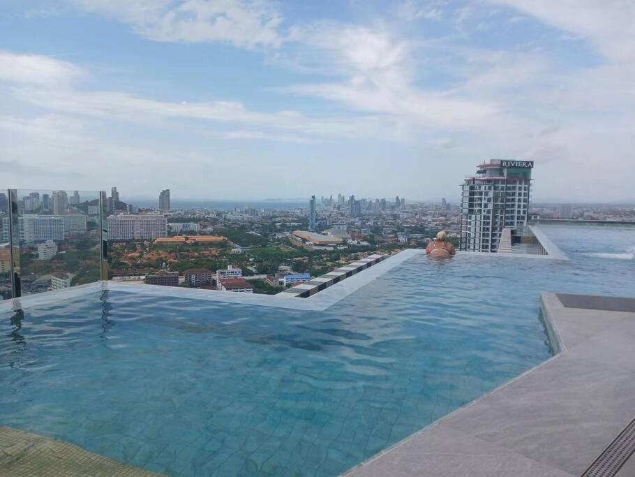 Copacabana 36F 绝美海景房 35Sqm 无边泳池 Apartamento Praia de Jomtien Exterior foto